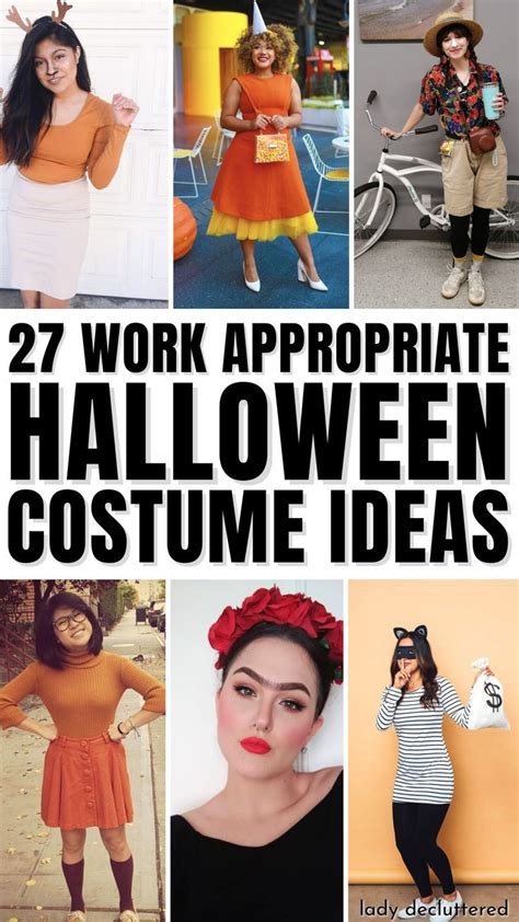 easy halloween costumes for work.
